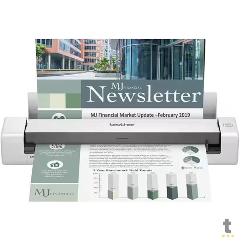 Scanner Portatil Brother Duplex USB 15ppm - DS-740D Truedata